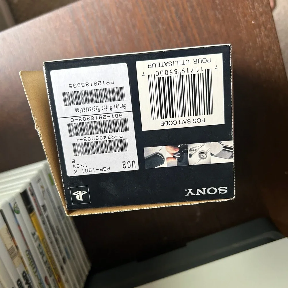Sony exterior box
